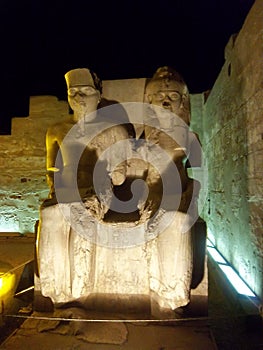 The Karnak Temple Complex  comprises a vast mix of decayed temples, chapels, pylons, and other buildings near Luxor, in Egypt. photo