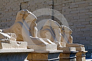 The Karnak Temple Complex in Luxor, Egypt