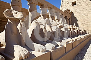 The Karnak Temple Complex in Luxor, Egypt