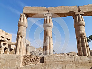 Karnak Temple - Egypt - Egyptian column - Egyptian Civilization