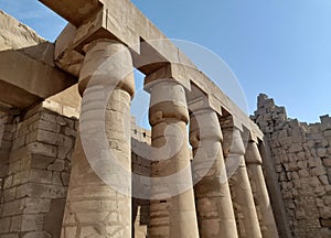 Karnak Temple - Egypt - Egyptian column - Egyptian Civilization