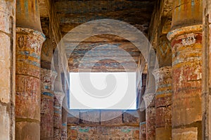 Karnak temple in Luxor, Egypt.