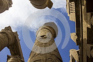 Karnak Temple in Luxor. Egypt