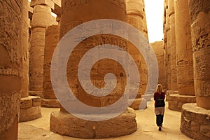 Karnak Temple In Luxor, Egypt