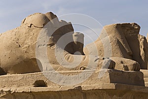 Karnak Temple. Luxor, Egypt. Africa, desert.