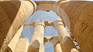 Karnak Temple in Luxor, Egypt. The Karnak Temple Complex, commonly known as Karnak