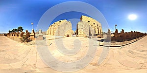 Karnak Temple Panorama 360 VR