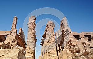 Karnak Temple. Ruins. Luxor. Egypt.