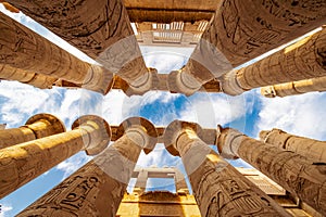 Karnak Temple the second most visited tourist attraction in Egypt after the Great Pyramids photo