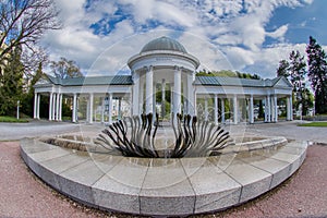 Karolina Spring pavilion near the colonnade - Marianske Lazne Marienbad