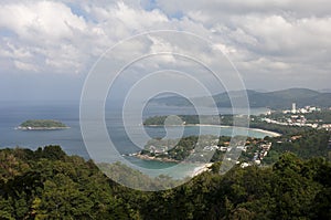 Karon Beach and Ko Pu Island