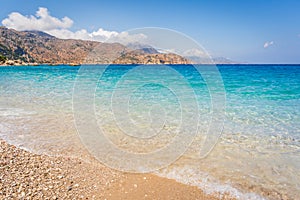 Karpathos Island paradise looking beach