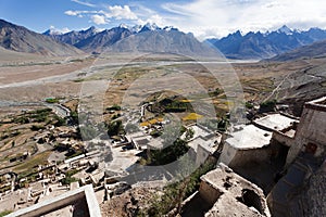 Karsha gompa - buddhist monastery in Zanskar