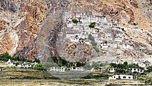 Karsha gompa - Zanskar valley - Ladakh - India photo