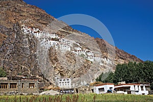 Karsha Monastery, Zanskar, Ladakh, Jammu and Kashmir, India photo