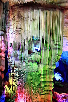 The karst cave in Fengkai National Geological Park