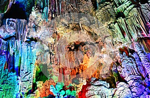 karst cavern in YANGSHUO county