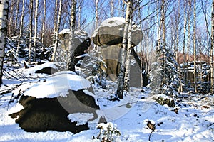 Karst formations â€“ Stolowe Mountains - Poland