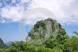 Karst mountain