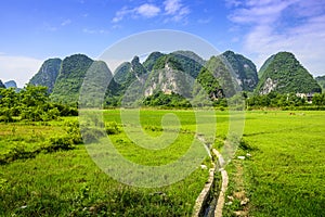 Karst Mountains in China