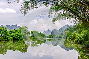 Karst Mountains in Guilin,China