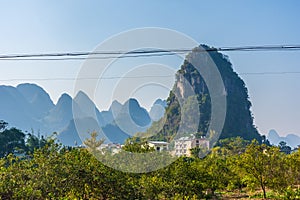 Karst mountains of Guilin, China