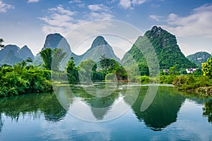 Karst Mountains of Guilin photo