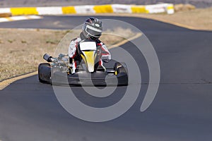 Kart Racer on Track