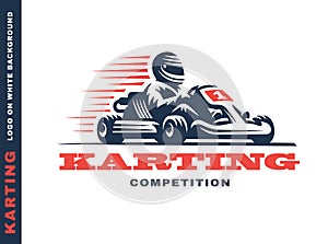 Kart racing winner photo