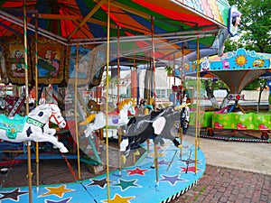 Karusell fairground children play toys