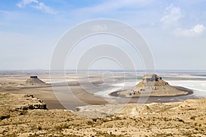 Karyn Zharyk depression view, Mangystau region, Kazakhstan