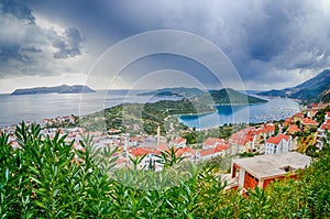 Kas. Turkey. Panoramic view to Kastelorizo