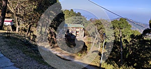 Kasauli hill town settlement photo