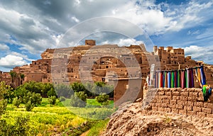 Kasbah Ait Ben Haddou landscape