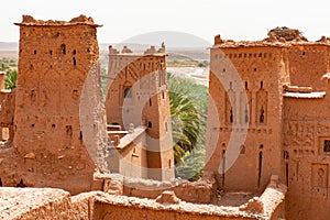 Kasbah Ait Ben Haddou near Ouarzazate Morocco. UNESCO World Heritage Site