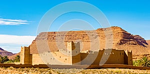 Kasbah Ait Ben Haddou near Ouarzazate Morocco. UNESCO World Heritage Site