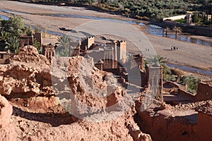 Kasbah Ait Benhaddou in the Atlas Mountains of Morocco