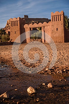 Kasbah Ait Benhaddou in the Atlas Mountains of Morocco