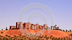 Kasbah - castle in Morocco