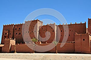 Kasbah - castle in Morocco