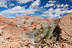 Kasbah in Dades Valley, Maroc. photo