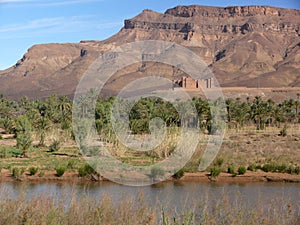 Kasbah in Draa Valley, Morocco