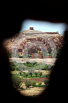 Kasbah through the hole