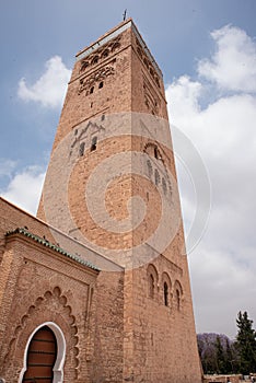 Kasbah or Koutobia Mosque, Marrakech, Morocco