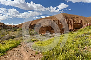 Kasbah, Morocco landscape