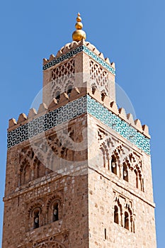 Kasbah Mosque in Marrakesh. Marrakesh, Marrakesh-Safi, Morocco photo