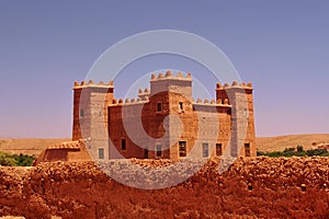 Kasbah palace in Morocco