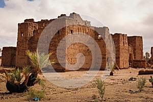 Kasbah in ruins. Skoura. Morocco.