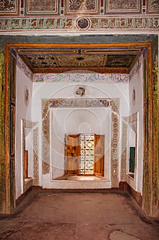 Kasbah Taourirt.Interior. Ouarzazate. Morocco. photo