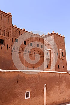 Kasbah Taourirt in Ouarzazate, Morocco